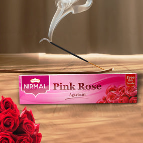 Nirmal Eco Box Pink Rose Agarbatti