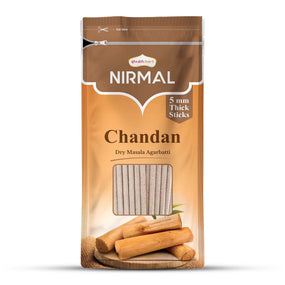 Nirmal Chandan Dry Masala Agarbatti Zipper 125 gm
