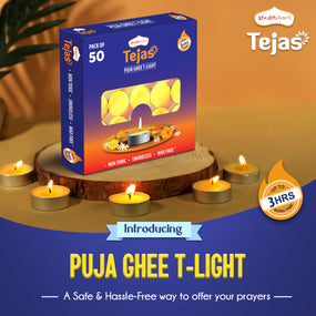 Shubhkart Tejas Ghee T-light Candle