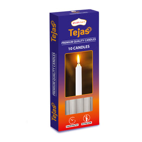 Shubhkart Tejas Candles pack of 10