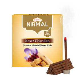 Nirmal Kesar Chandan Wet Dhoop 20 Sticks